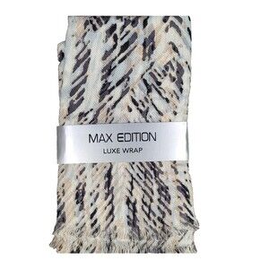 Scarf Max Edition Luxe Wrap NEW 72" x 20" Rayon
